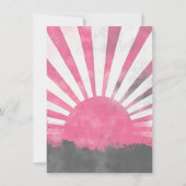 Invitation Karate Martial Arts Girl Baby shower (Dos)