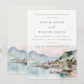 Invitation Kauai Hawaii Landscape Wedding Anniversary (Devant / Derrière)