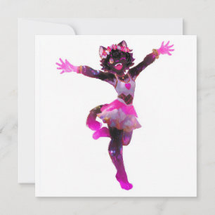 Invitation Kawaii Idol Catgirl