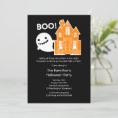 Invitation Kawaii mignon peu d'invitation de Halloween de (Debout devant)