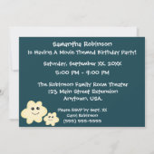 Invitation Kawaii Popcorn Movie Party (Dos)