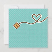 Invitation Kawaii Tea Bag Tea Party (Dos)