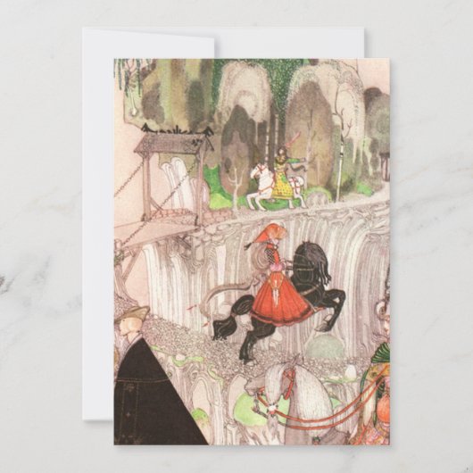 Invitation Kay Nielsen À L'Est Du Soleil Et À L'Ouest De La L (Devant)