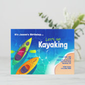 Invitation Kayak (Debout devant)