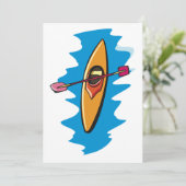 Invitation Kayak (Debout devant)