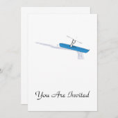 Invitation Kayaker (Devant / Derrière)