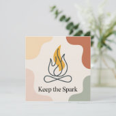 Invitation Keep The Spark (Debout devant)