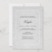 Invitation Keepsaké 4 Photo Moderne Graduation (Dos)