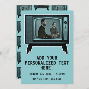 Invitation Kennedy Nixon 1960