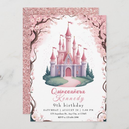 Invitation Kennedy’s 9th Birthday (Devant / Derrière)