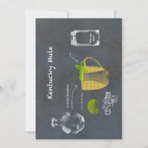 Invitation Kentucky Mule