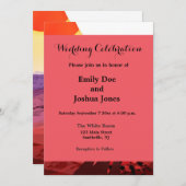 Invitation Kepler Space Voyage Destination Planète Aventure (Devant / Derrière)