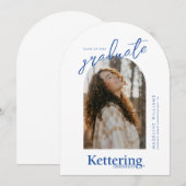 Invitation Kettering University Graduation (Devant / Derrière)
