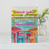 Invitation Key West Vibes Bachelorette Week-end (Debout devant)