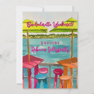 Invitation Key West Vibes Bachelorette Week-end