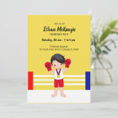 Invitation Kickboxing (Debout devant)