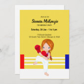 Invitation Kickboxing (Devant / Derrière)