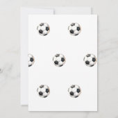 Invitation Kickin it Soccer Anniversaire (Dos)