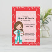 Invitation Kids Doctor (Debout devant)