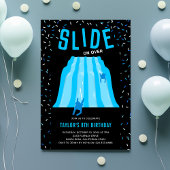 Invitation Kids Indoor Slide Playground Birthday Party