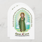 Invitation Kids Large (5"x7") FOL Prayer Card (Devant / Derrière)