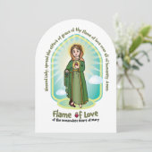 Invitation Kids Large (5"x7") FOL Prayer Card (Debout devant)