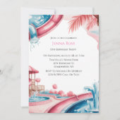 Invitation Kids’ Water Park Birthday Party (Devant)