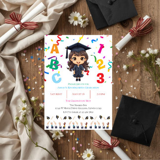 Invitation Kindergarten Graduation 