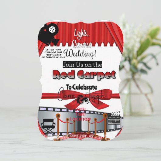 Invitation Kindgom Red Carpet (Debout devant)