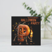 Invitation Kine de Halloween (Debout devant)