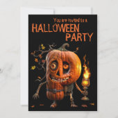 Invitation Kine de Halloween (Devant)