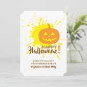 Invitation Kine de Halloween (Debout devant)