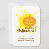 Invitation Kine de Halloween (Devant)