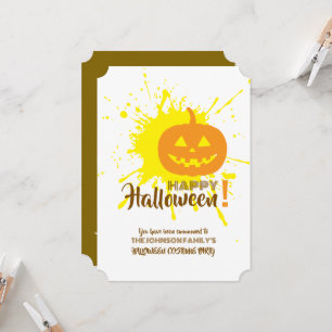 Invitation Kine de Halloween