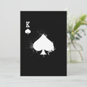 Invitation King Spade J'Ai Acheté Cette Chemise Avec Ton Arge (Debout devant)