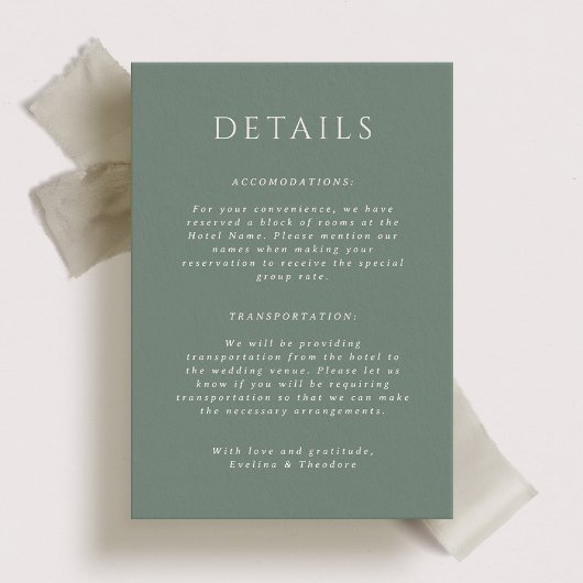 Invitation Kingston Portait Mariage - Fiche détaillée