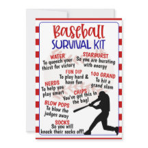 Kit de survie au baseball