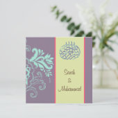 Invitation kitab islamique élégant (Debout devant)