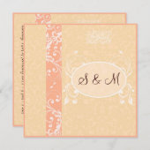 Invitation kitab islamique élégant (Devant / Derrière)