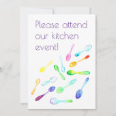 Invitation Kitchen Event (Devant)