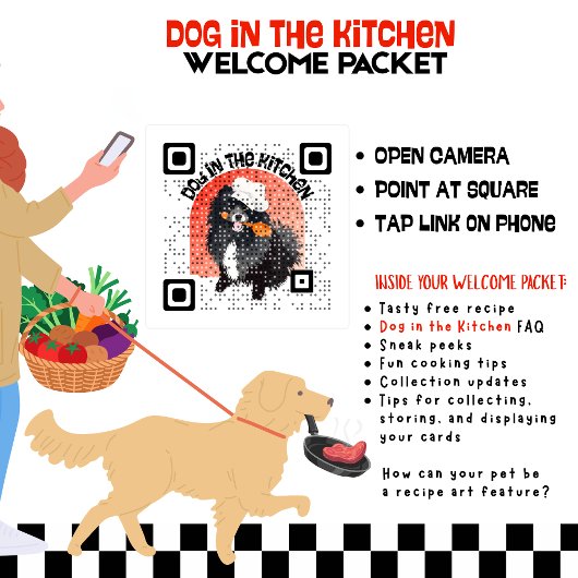 Invitation KITCHEN MEAT FISH TEMPERATURE chart 2 sides