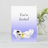 Invitation Kite Flying Party Modèle d'invitation personnalisé (Debout devant)