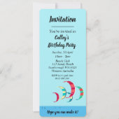 Invitation Kite Surf (Devant)