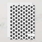 Invitation Kitten Douche Cute Personnalisée Adoption Chat (Dos)