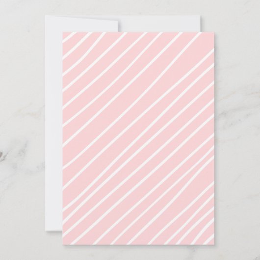 Invitation Kitten Meow Fille de la Couronne rose Kitty Chat A (Dos)