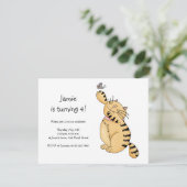 Invitation Kitty Cats ・ Kitty & Butterfly (Debout devant)