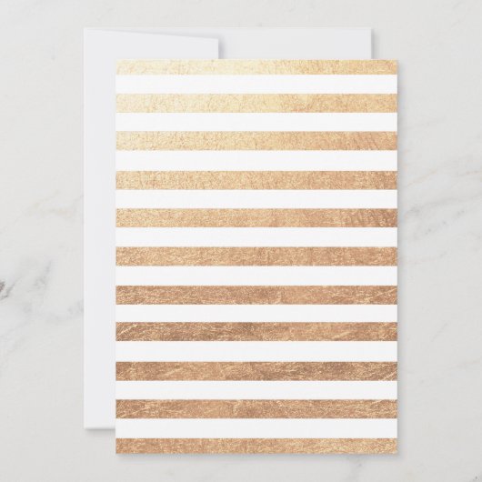 Invitation Kitty Chat rose or fête d'anniversaire (Dos)