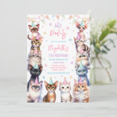 Invitation Kitty Party Kit Anniversaire Chat (Debout devant)