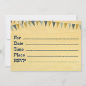 Invitation Klaxonnez - l'invitation d'anniversaire de fanfare (Dos)