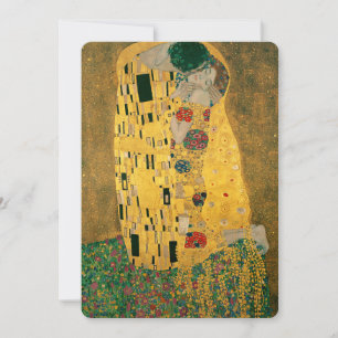 Invitation Klimt // La peinture de baiser
